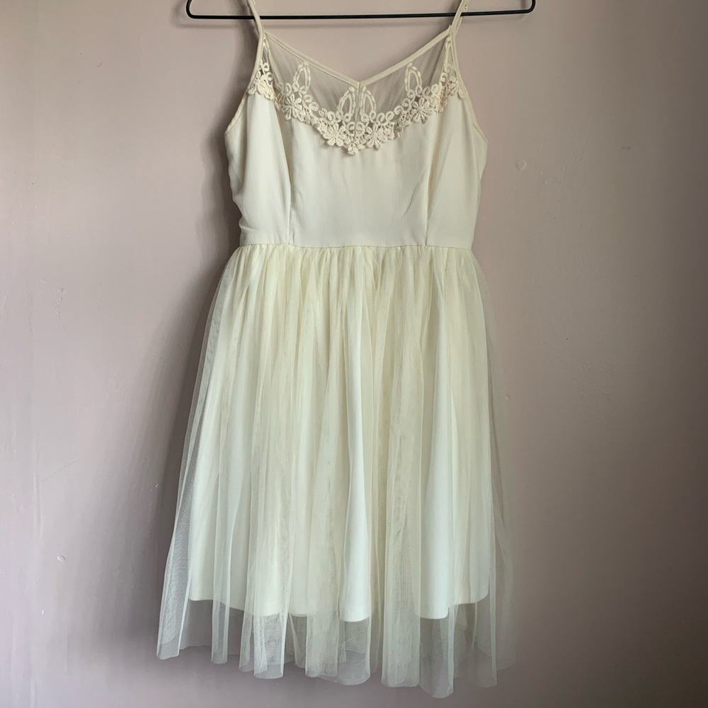 UO Band of Gypsies White Dress